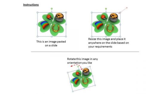 Stock Photo Patrick Day Symbol PowerPoint Slide