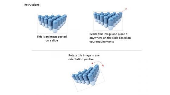 Stock Photo Pyramid Made With Pills For Medical Use PowerPoint Slide