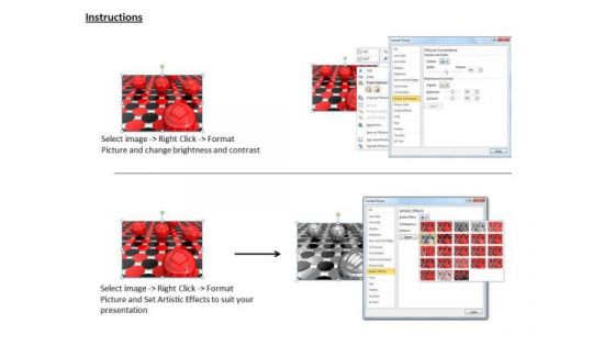 Stock Photo Red Balls On Red And Black Background PowerPoint Slide