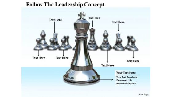 Stock Photo Sales Concepts Follow The Leadership Business Icons Images