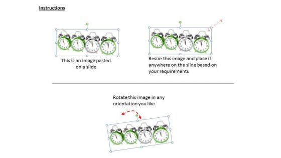 Stock Photo Set Alarm To Wake Up Ppt Template