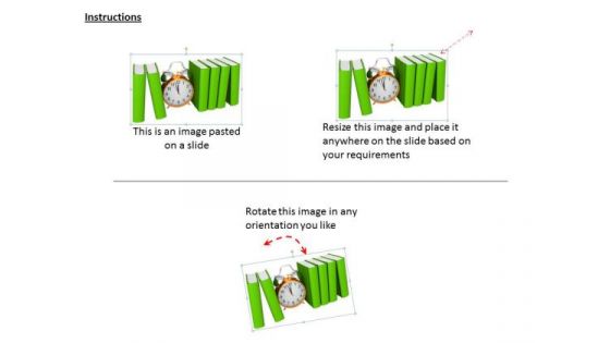Stock Photo Spend More Time In Reading Books Ppt Template