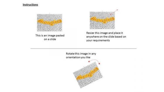 Stock Photo Thought Text On Background For Social Use PowerPoint Slide
