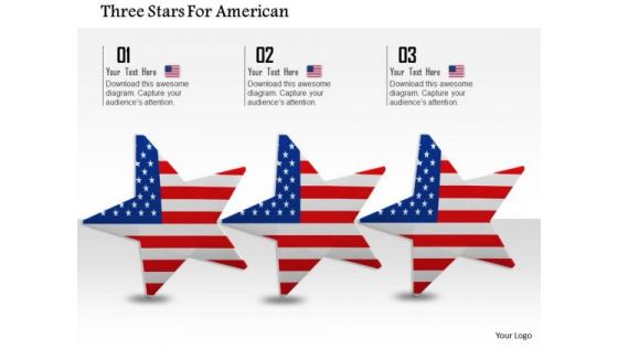 Stock Photo Three Dancing Stars Of America PowerPoint Slide
