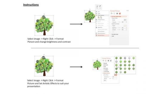 Stock Photo Tree Of Dollar Currency Symbols PowerPoint Slide