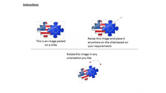 Stock Photo Union Of Us And Uk Flag PowerPoint Slide