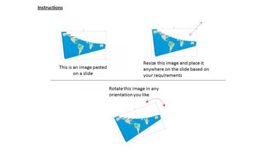 Stock Photo World Map On Bar Graph For Data Growth Image Graphics For PowerPoint Slide