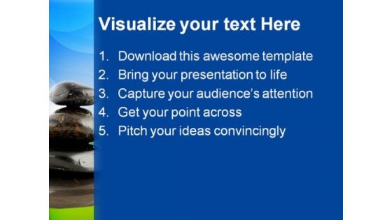 Stones Balance Business PowerPoint Themes And PowerPoint Slides 0511