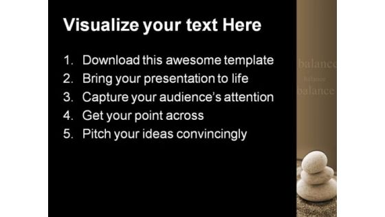 Stones Beach PowerPoint Themes And PowerPoint Slides 0211