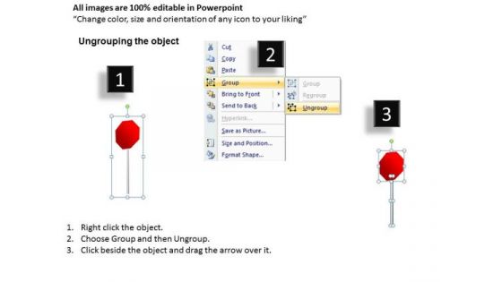 Stop Signs PowerPoint Slides And Stop Road Signs Ppt Templates