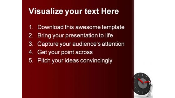 Stop The Time Future PowerPoint Themes And PowerPoint Slides 0211