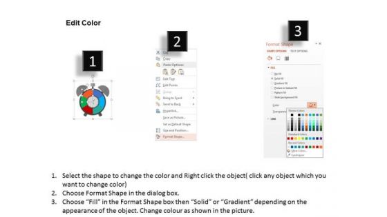 Stop Watch Infographic For Time Management PowerPoint Template
