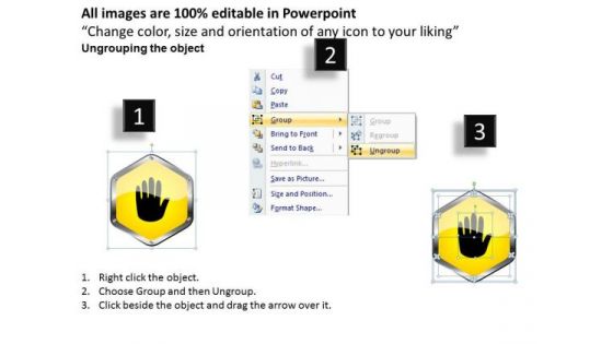 Stopping Warning Signs PowerPoint Slides And Ppt Diagram Templates