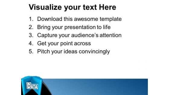 Store Your Data In Hard Drive PowerPoint Templates Ppt Backgrounds For Slides 0613