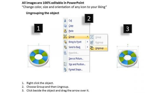Strategic Management 3d Circular Donut 8 Stages Templates Consulting Diagram