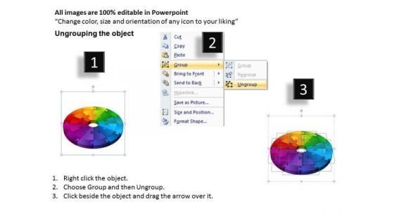 Strategic Management 3d Circular Ppt Templates Marketing Diagram