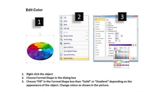 Strategic Management 3d Circular Process Ppt Templates Strategy Diagram