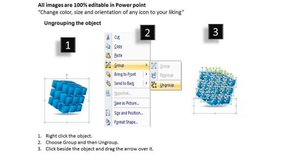 Strategic Management 3d Cube Perspective Diagram Ppt Marketing Diagram