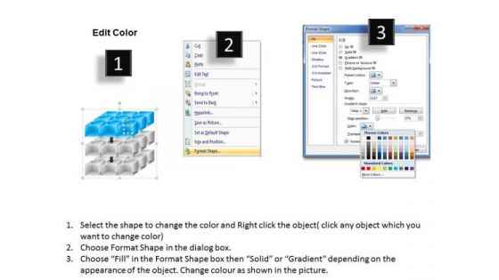 Strategic Management 3d Cubes With Diagram Arrows Ppt Consulting Diagram