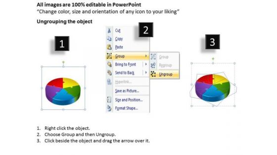 Strategic Management 3d Cycle Diagram Process Flow Chart 5 Stages Marketing Diagram