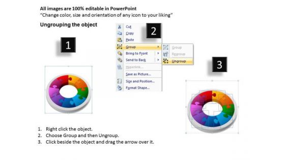 Strategic Management 3d Cycle Process Diagram Flowchart Style Marketing Diagram