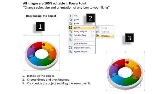 Strategic Management 3d Cycle Process Flowchart Stages 6 Style Sales Diagram
