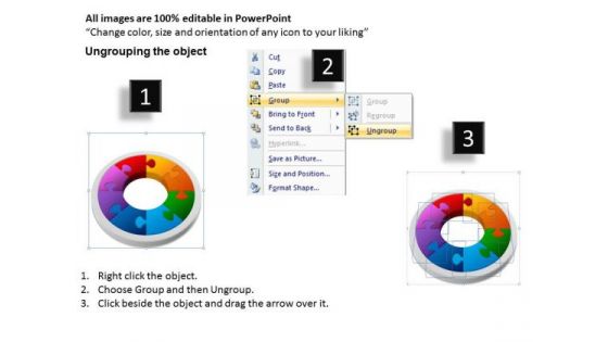 Strategic Management 3d Cycle Process Flowchart Stages 8 Style Sales Diagram