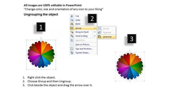 Strategic Management 3d Gear Process 11 Stages Style Strategy Diagram