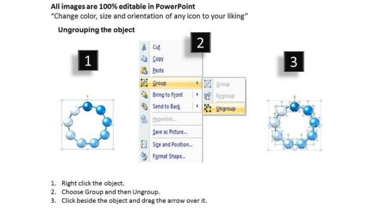 Strategic Management 3d List Business Diagram