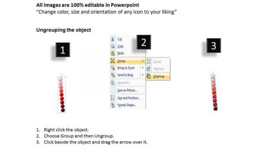 Strategic Management 3d List Diagram With 9 Bullet Point Strategy Diagram