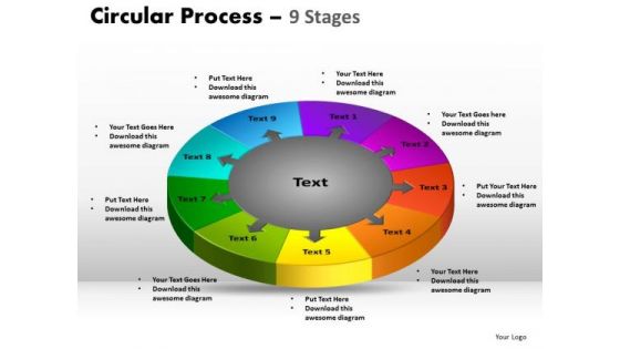 Strategic Management 9 Stages Circular Diagram Process Business Diagram Strategic Management 9 Stages Circular Diagram Process Business Diagram