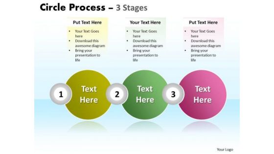 Strategic Management Circle Process 3 Stages Consulting Diagram Strategic Management Circle Process 3 Stages Consulting Diagram