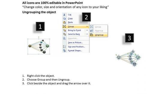 Strategic Management Clustering Circular Ppt Business Framework Model