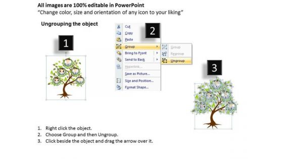 Strategic Management Family Tree Strategy Diagram