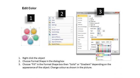 Strategic Management Five Examples 12 Sales Diagram