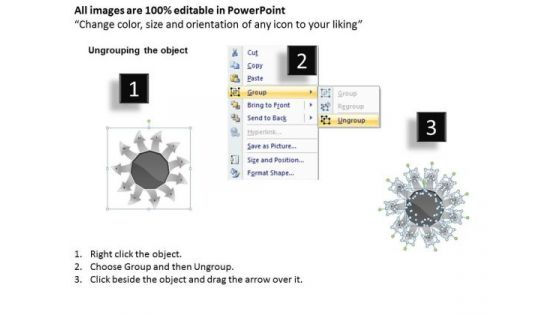 Strategic Planning Process Ppt Relative Circular Flow Arrow Diagram PowerPoint Templates