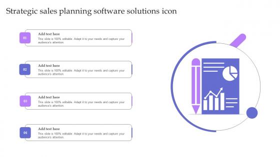 Strategic Sales Planning Software Solutions Icon Themes Pdf