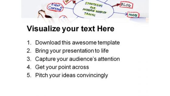 Strategies For Increase In Web Business PowerPoint Templates And PowerPoint Backgrounds 0311