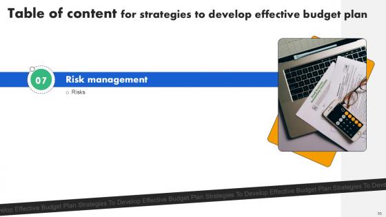 Strategies To Develop Effective Budget Plan Ppt Example Fin CD V