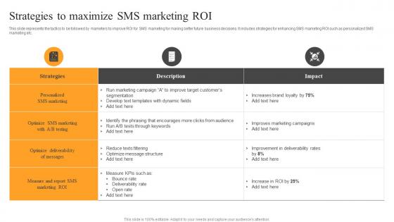 Strategies To Maximize SMS Marketing Text Message Advertising Solutions Enhancing Background Pdf Strategies To Maximize SMS Marketing Text Message Advertising Solutions Enhancing Background Pdf