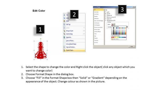Strategy Diagram Chess Pawn Pieces Marketing Diagram