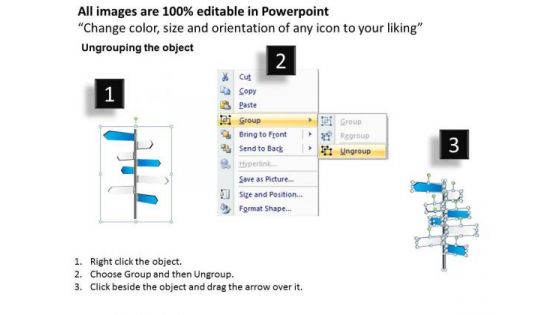 Strategy Diagram Directions Style 1 Consulting Diagram