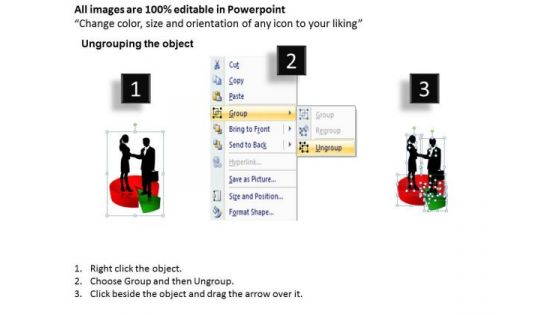 Strategy Diagram Handshake Style 2 Business Cycle Diagram