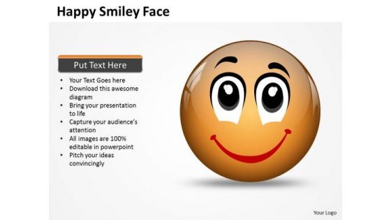 Strategy Diagram Happy Smiley Face Business Cycle Diagram