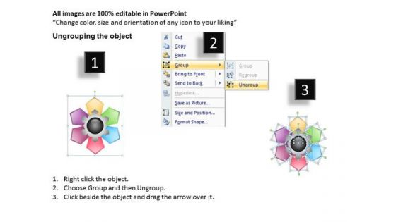 Strategy Diagram Hub And Spoke Stages Consulting Diagram