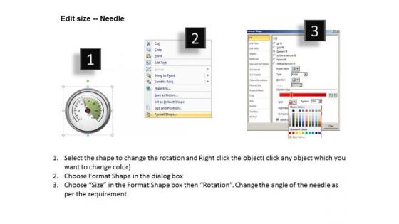 Strategy Diagram Tachometer Full Dial Business Cycle Diagram