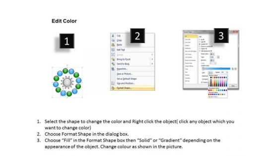 Strategy Diagram Twelve One Many Process Stages 11