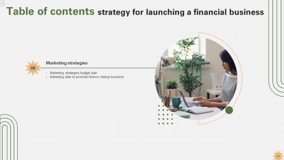 Strategy For Launching A Financial Business Strategy CD V