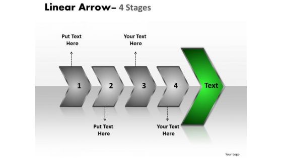 Strategy Ppt Background Following Representation Of 4 Arrows Image