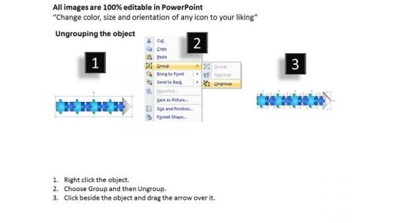 Strategy Ppt Background Linear Flow 8 Stages Style1 Project Management PowerPoint Graphic